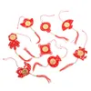 Figurines décoratives décorations de l'année chinoise 2024 The Dragon Spring Festival Red Lanterns Not