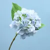 Kwiaty dekoracyjne sztuczne fałszywe rośliny kwiatowe jedwab hortensji