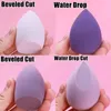 Outils de maquillage M4RV 4pc Beauty Egg Makeup Makeup Makeuvr Cosmetic Puff Makeup Sponge Pad Basic Powder Sponge Beauty Tools Femme Makeup Accessoires D240510