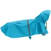 Vêtements pour chiens imperméable poncho petites bottes de pluie manteaux extérieurs imperméables moyens chiens à capuche pu