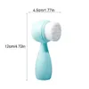 5KG4 Cleaning Facial cleaning brush with handle for skin care portable pores deep cleaning pink 1-type salon dust removal d240510