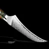Peeling Paring Knife 3.5 "Damascus VG10 Super Steel-Vacuum Treated-Razor Sharp Chef's Knife Eagle-Curved Blade-Sheath ingår