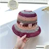 Wide Brim Hats Designer Hook The Fishermans Hat Colorf Bucket For Women Beach Vication Breathable Caps Drop Delivery Fashion Accessori Othec