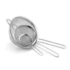 Baking Tools 3pcs/Set Stainless Steel Fine Mesh Strainer Flour Sifter For With Handle Sieve Accessories