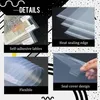 ギフトラップ30ピースのクリアスタンプとダイプラスチック製の収納バッグは、DIYスクラップブック製紙工芸品を作るカード用の再現可能な封筒