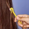 Neue Haarkautschukbänder Entfernerwerkzeuge Haarbänder Gummischneider nicht verletzen Salon Kopfbedeckung Schnittmesser Stylingzubehör gemischte Farben
