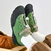 Hochwertige modische grün-wanderschuhe für Kinder Komfort Nicht-Schlupf-Trekking-Turnschuhe Kinder Walkingschuhe im Freien Reisebereiche 240429