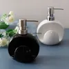 液体石鹸ディスペンサーバスルームアクセサリーセラミックローションプレスデュアル使用シンプルな家庭用洗剤剤分配