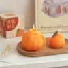 5pcs bougies bougies orange aromathérapie de mariage en gros avec cadeau à la main