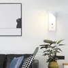 Vägglampor litu inomhus ljus modern aluminium beröring dimning USB -gränssnitt LED -belysning för vardagsrummet sängen korridor lampdekor