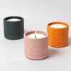 5pcs Candles 10 унций цементные свечи банки для свечей