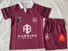 23 24 أطفالًا للرجبي أيرلندا اسكتلندا إنجلترا النمر Gaa Mercede Rugby Shirt Blue Horton Kids Sets 23/24 Maroons Tonga Youth Childr