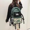Backpack School Japanese Junior High Student Mulheres de grande capacidade Moda Bag Computador 2024