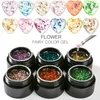 Mtssii 5ml floral bricolage ongle art séchée gel de fleur de fleur vernis vernis hybride de peinture permanente besoin