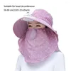 ワイドブリム帽子通気性茶ピッキングハット屋外調整可能な大きな外出マスク電動ファンフェイスネック保護男性女性
