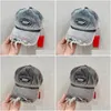 Ball caps ontwerper dames zomer denim gat casual solide heren hoeden klassieks mode casquette vakantie zon hoed veelzijdige honkbal cap otdsd