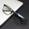 Sunglasses Frames 2024 Men Can Match Prescription Optical Brand High Quality Titanium Glasses Frame Comfortable Eyeglasses IP Plating