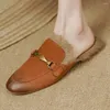 Sapatos casuais femininos de pele de carneiro