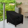 Couvre-chaise High Back Patio Cover Lounge Deep Siat Deeping Duty Duty Garden Furniture