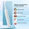 Portable Electric Toothbrush with 4 Brush Heads Household USB Rechargeable Cleaning Teeth Oral Care Tooth 240511