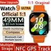 Ultra S9 Smart Watch 45mm 2024 Nouveau NFC Men Femmes GPS Suite Bluetooth Call bt Music Games Wireless Charge Smartwatch