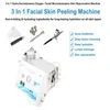 Multifunktionell skönhetsutrustning Microdermabrasion Diamond Water Spray Hydro Skin Syre Lifting Spa Facial MicroBeauty Machine