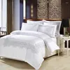 Bedding Sets 48 Luxury Cotton Borderyer Home Conjunto de cetim branco Tampa de edredão de cetim Oriental Vintage Sictlen Camphas de cama