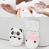 Ny Hot Selling Travel Portable Disposable 50st Soap Paper Portable Mini Cartoon Soap Flakes Outdoor Disponable Soap Tabletter Hand Soap