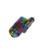 F7 CAR MP3 Player Bluetooth Mottagare USB Flash Drive Atmosphere Light Car Mp3 Car Cigarettändare med låda