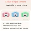 Enfants 1080p HD Digital Camera Toys Imprimer pour enfants Thermal PO Vidéo avec carte mémoire 32 g 240509