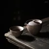 Чайные наборы Tangpin Vintage Японский чайный чайный керамический чайник Gaiwan чайные чашки портативный туристический офис
