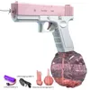 Pistolet toys sable jeu eau fun water pistolet enfant jouet eau pistolet jouet garçons haute pression charge énergie nue electric water arme gun childrens giftl2405