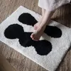 Tapetes de alta qualidade de banheiro de banheiro absorvente tapete de banho colheita de tapetes de piso macio