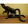100% Latex Rubber Carses Collons BodySuit Tail iatable Black Taille xxs-xxlcosplay, Masquerade Catsuit Costumes