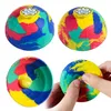 Camo natural rubber bouncing bowl outdoor parent-child interactive bouncing toy children's stress relief ball