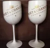 Champagne Coupes Cocktail Flutes Wine Cup Goblet Plating Plastic Glass Whisky Cups Fantastische acrylfluit Champagne -bril voor zwembad of tuin