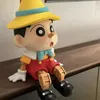 GK Puppet Crayon Shin-Chan Cosplay Series Blockhead Anime Action Figures Gift Ornement Modèle Cadeaux d'anniversaire 240510