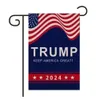 30x45cm KAG Maga Trump DHL 2024 Republikeinse VS vlaggen Banner Flagsanti Biden Never America President Donald Funny Campaign Garden Flag Anti