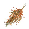 Fleurs décoratives 2pcs Thanksgiving Day Grain Couronne de poids lége