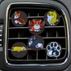 Andere thuisdecor Geel Dog Cartoon Auto Air Vent Clip Outlet per conditioner Clips voor kantoor Decoratieve verissing conditionering druppel otiqbb