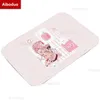 Badmatten Aiboduo 50x80cm Jujutsu Kaisen Yuji Itadori Roze Huishouden Badkamer Set Anime Non-Slip Deur Mat Room Soft