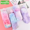 Storage Bags School Stationery Cosmetics Bag Zipper Fluffy Large Capacity Pen Cute Plush Pouch Pencil Case Multicolor Cartoon