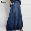 Jupes Femmes Stand Pockets Vêtements en denim 2024 Jeans courts de mode sexy