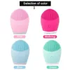 47KA Cleaning High quality facial cleaning brush facial skin care tool waterproof silicone electric sonic cleaning facial beauty massager d240510