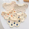 Bibs Burp Cloths Baby Bib Cotton Nouveau-né étanché