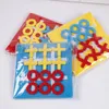 Parti Favor 4 Bags Felt Tic Tac Toe Oyunları Eğitim Aile Oyuncakları Çocuklar İçin Doğum Günü Favors Anaokulu Hediyeleri Pinata Dolgular Goodie Bag