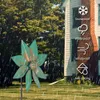 DreamySoul Windmillは中庭と庭園で、屋外の庭の中庭の装飾に適した38インチ（約96.5 cm）の金属製の風車があります