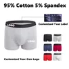 Sacs extérieurs en vente en gros Modal Modal Briefes de coton confortable pour les hommes U Convex Vêtements masculins sous-vêtements Couleur solide courte