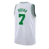 Men de basket-ball Jersey Jayson Tatum Jaylen Brown Derrick White Sam Hauser Jrue Holiday Al Horford Kristaps Porzingis Payton Pritchard Lamar Stevens Jerseys