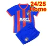 24 25 Johor Darul Tazim Kids Kit Soccer Jerseys Ramadhan Romel Nicolao Arif J. Muniz Bergson-Ong Home Football Shird Child Uniforms